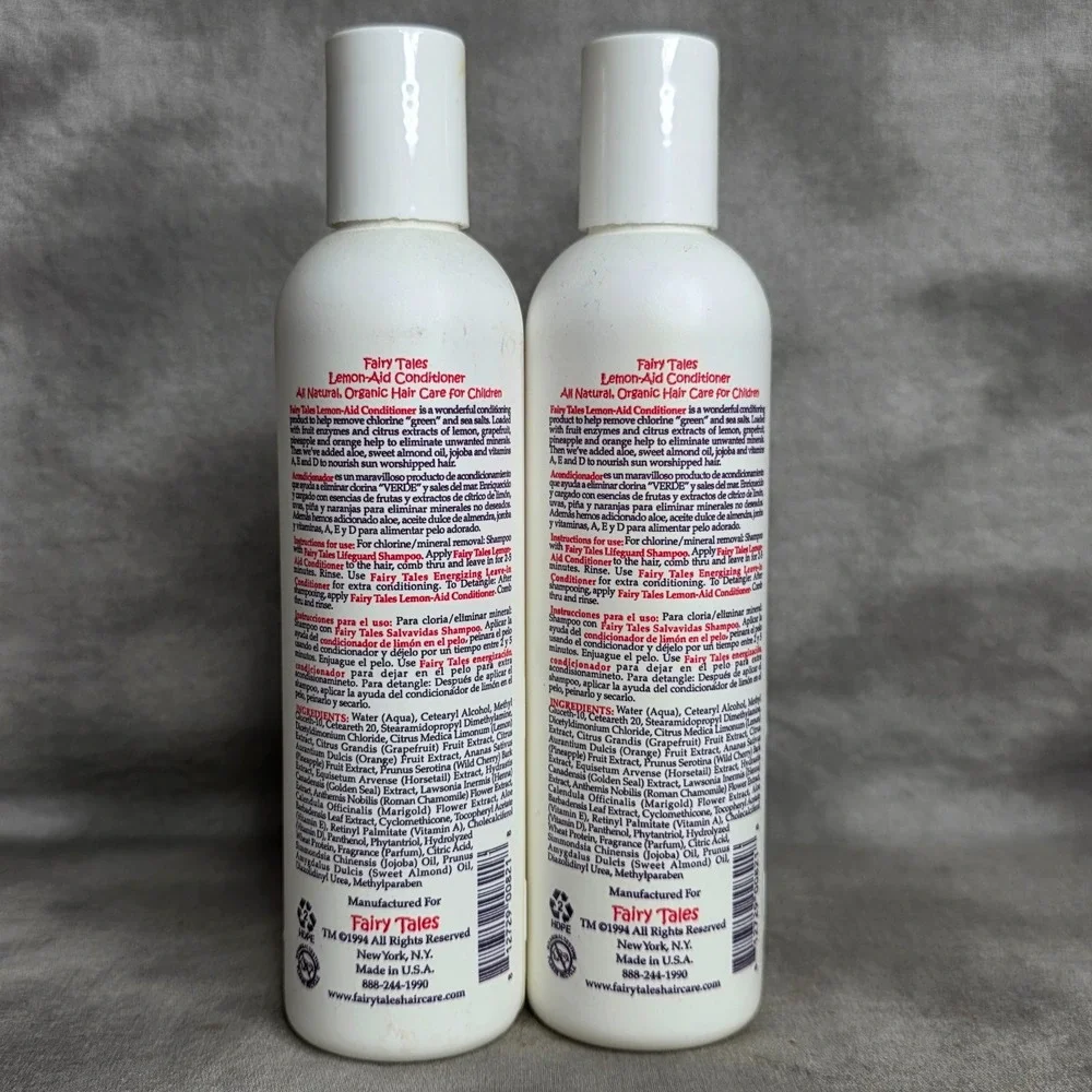 (X2) Fairy Tales Swimmer Conditioner for Kids - 8‎ oz Lemon-Aid Conditioner